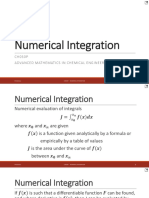 9.2 Numerical Integration