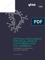 Artificial Intelligence For Social Good in Latin America and The Caribbean The Regional Landscape and 12 Country Snapshots