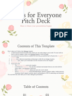 Roses For Everyone Pitch Deck by Slidesgo
