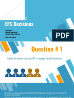 ADP Case - EFS Decisions