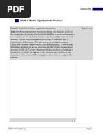 HCM 1: Model Organizational Structure