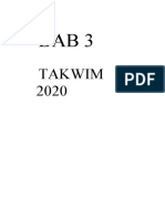 Bab 3. Takwim 2020