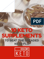 10 Keto Supplements To Beat The Dreaded Keto Flu