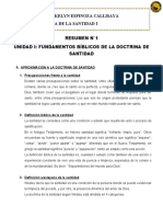 Resumen 1 - Fundamentos Bíblicos de La Doctrina de Santidad