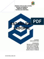 Estabilidad Laboral1