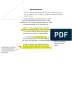 La personificación: atribuir cualidades humanas a lo no humano