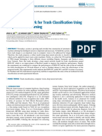 A Novel Framework For Trash Classification Using Deep Transfer Learning