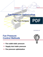 Fan Pressure Optimization