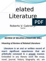 Related Literature Demo