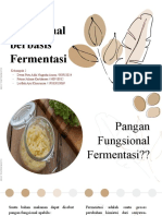 PPT Presentasi Pangan Fermentasi Fungsional