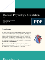 Monash Physiology Simulation Cardiac Muscle Length