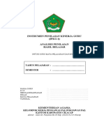 Download Instrumen supervisi penilaian kinerja guru dalam analisis penilaian hasil belajar by Agus Rubiyanto SN50684700 doc pdf