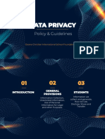 Data Privacy Policy and Guidelines