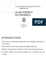 Solar Economics - 23!09!2020