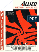 1970 Allied Electronics Catalog