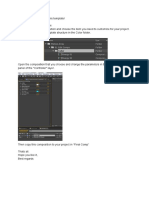 AE Template Help