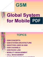 GSM: The Global System for Mobile Communications