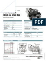 Mitsubishi - Commercial Spec Sheets - Industrial Engine - Variable Speed - S4L2-Z363SPH