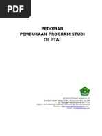 Download Pedoman Pembukaan Prodi Ptai by Syisnawati Nanang Syarif SN50685506 doc pdf