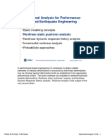 Structural Analysis for Earthquake Performance