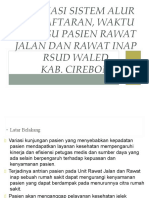 Evaluasi Sistem Alur Dan Waktu Menunggu Pasien Unit