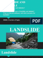 Landslide and Sinkhole