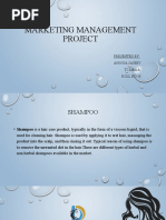 Marketing Management Project: Presented By: Anooja Sajeev T2 Mba A Roll No:16