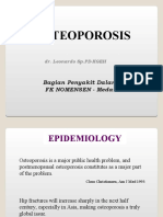 Osteoporosis: Bagian Penyakit Dalam FK Nomensen - Medan