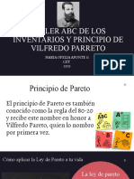 3-Entrega Taller ABC de Los Inventarios y Principio de Vilfredo Parreto