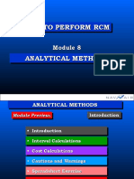 How To Perform RCM How To Perform RCM