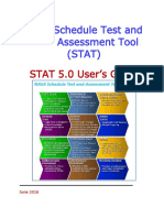 Schedule Test and Assessment Tool (STAT) : STAT 5.0 User's Guide