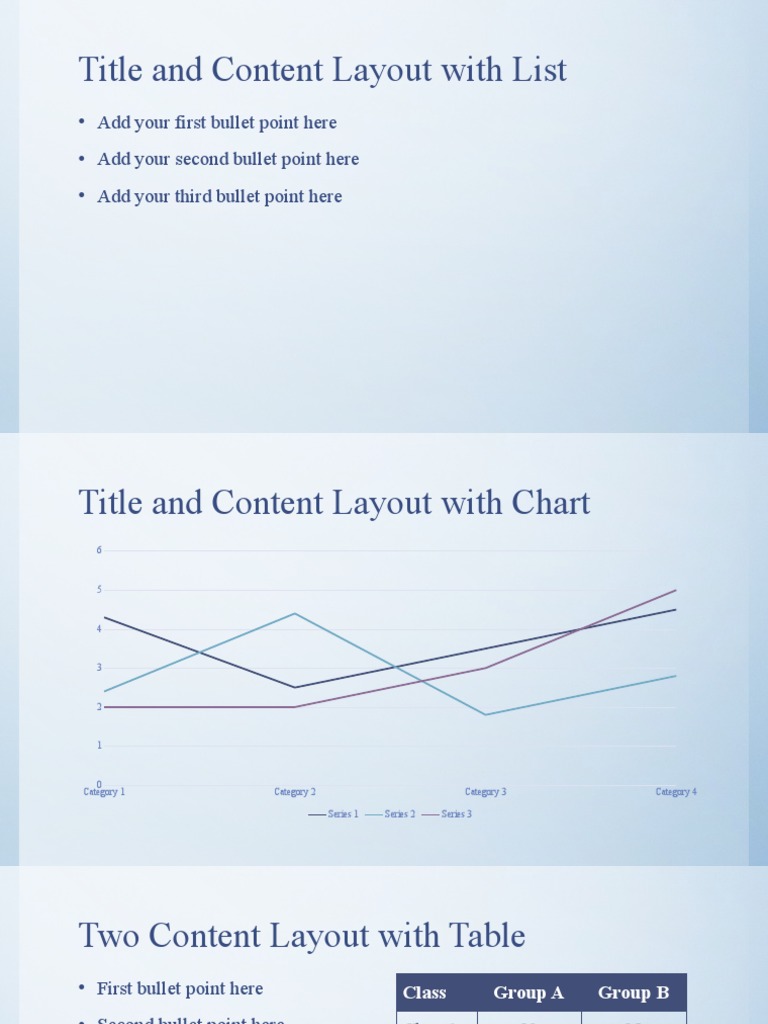 Title and Content Layout With List | PDF | Teaching Methods & Materials