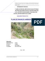 6.4.4 Plan de Manejo Ambiental Rio Chari