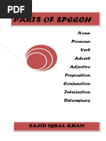 Parts of Speech in English Grammar | PDF