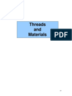 Threads and Materials