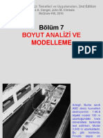 Chapter 7 Boyut Analizi Ve Modelleme