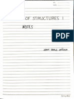 Theory of Structures 1 - Lecture Notes