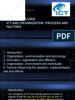 Pendahuluan: Ict and Organization:Process and Factors