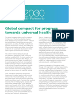 Global Compact For Progress Towards Universal Health Coverage