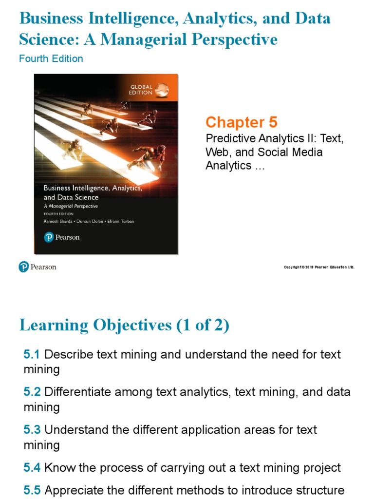 Fourth Edition: Predictive Analytics II: Text, Web, and Social Media ...