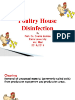Poultry House Disinfection