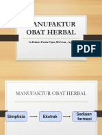 Manufaktur Obat Herbal