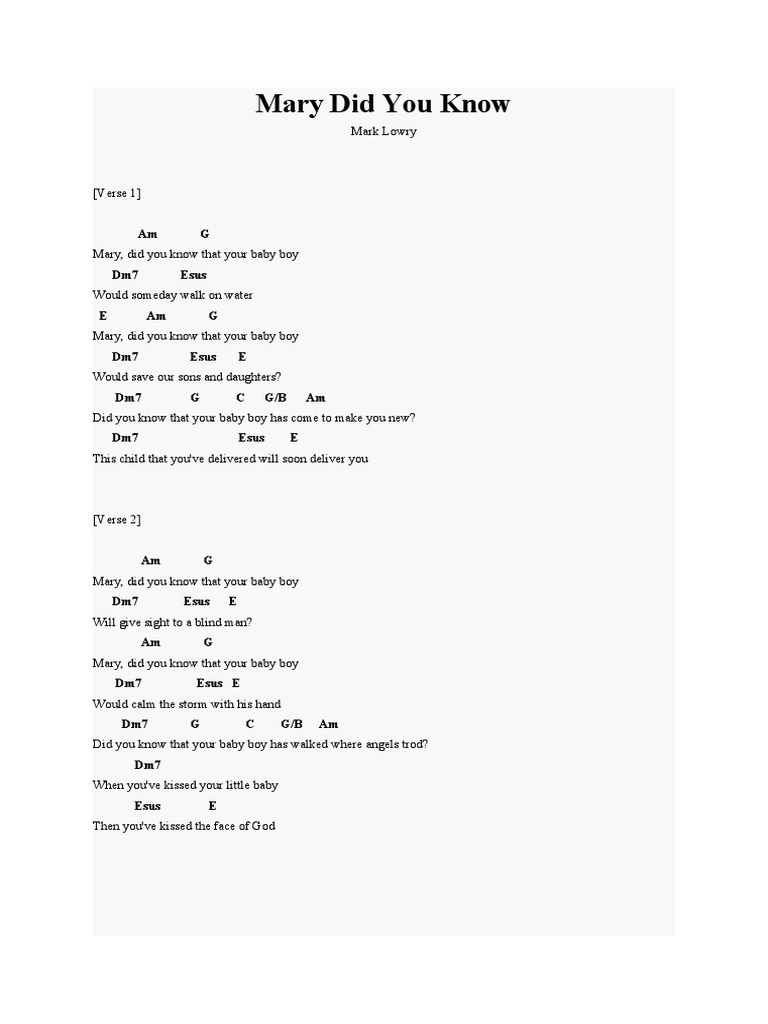 mary-did-you-know-pdf