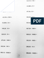 Calculo Decimales 5º 6º Mates 4