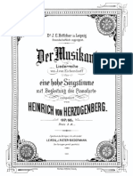 Herzogenberg, Der Musikant, Op. 66