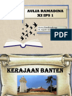 Aulia Ramadina Xi Ips 1 PPT Kerajaan Banten