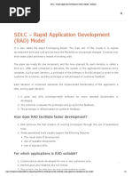 SDLC - Rapid Application Development (RAD) Model - Notepub