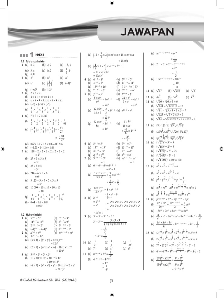 Ops A Matematik Tingkatan 3 Jawapan Pdf