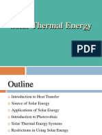 Solar Thermal