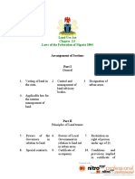 Land Use Act Laws of The Federation of Nigeria 2004: Chapter L5